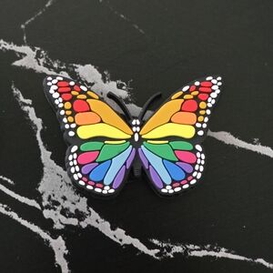Colorful Butterfly Shoe/Croc Charm